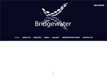 Tablet Screenshot of bridgewater.ie